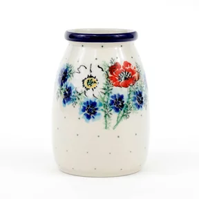 Wazon ceramiczny 196 h-12,5cm <br> 2511X Polskie kwiaty